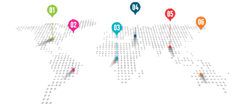 map of GWO training locations international