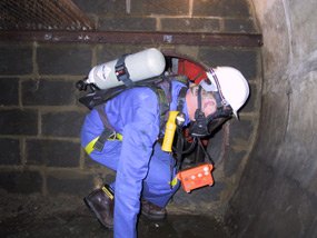 Confined Spaces Medical Worker
